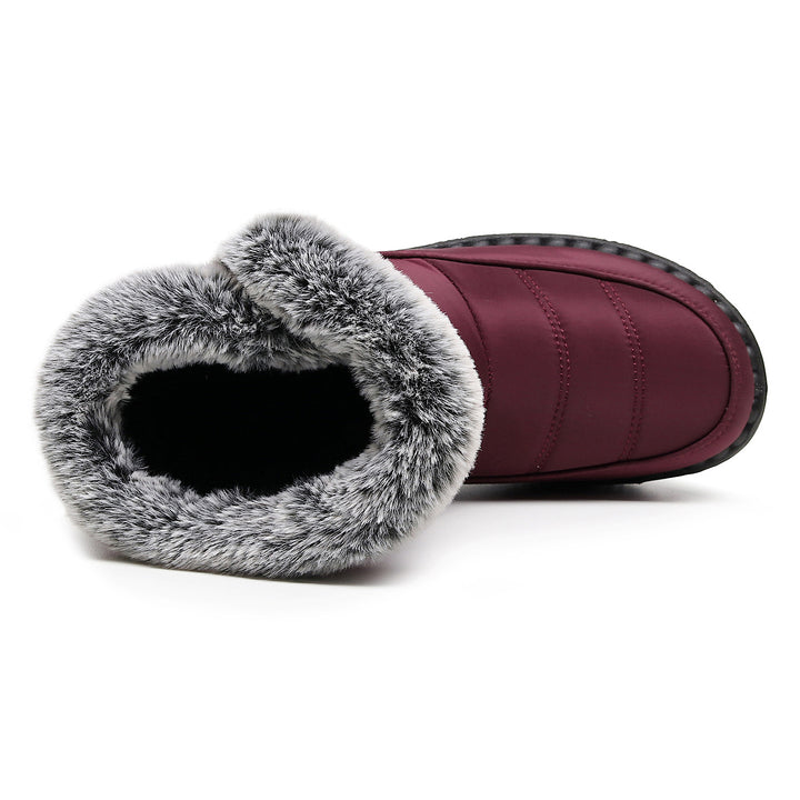 Damen Winterstiefel mit warmem Futter Drune