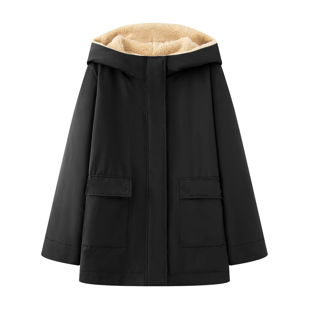 Damen Steppjacke mit kuscheligem Futter und praktischen Taschen Drune