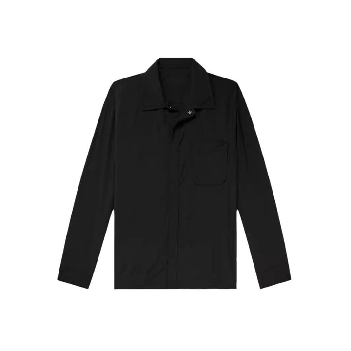 Herren lässige Baumwolljacke mit strukturiertem Obermaterial Drune