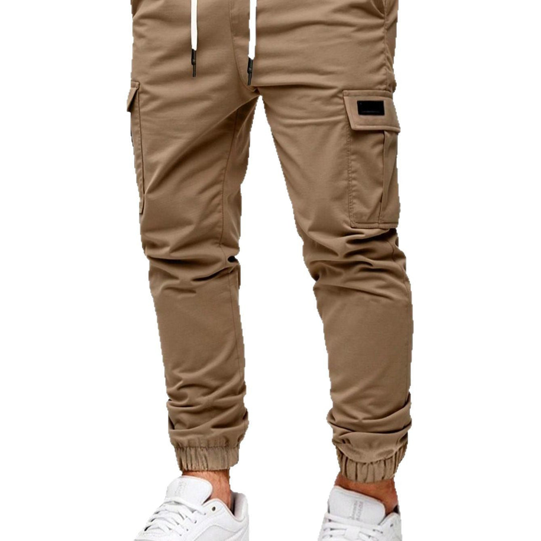 Herren Cargo-Hose mit elastischem Bund und multifunktionalen Taschen Drune
