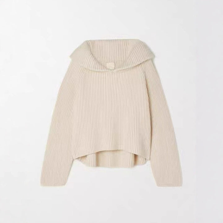 Damen Kapuzensweater im lässigen Ripp-Design Drune