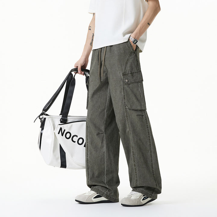 Damen Weite Baggy-Cargohose Drune