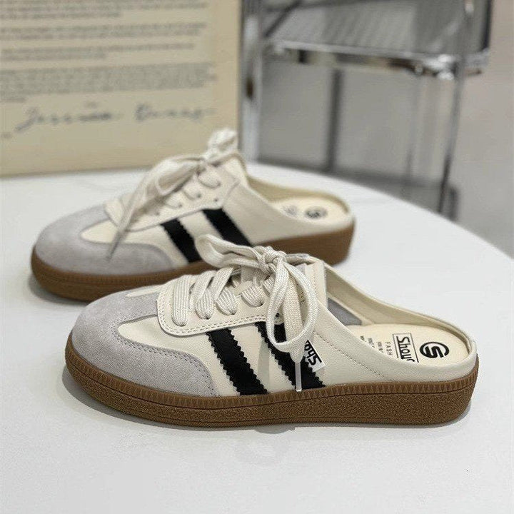Damen Komfortable Slip-On Sneaker mit modischen Akzenten Drune
