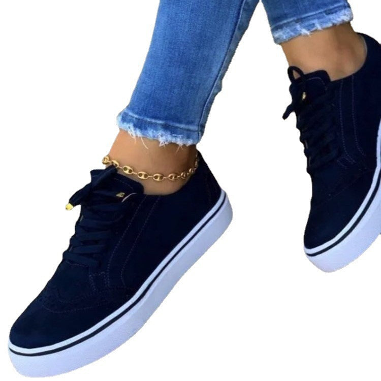 Damen Sneaker mit modischem Textilobermaterial und dämpfender Sohle Drune