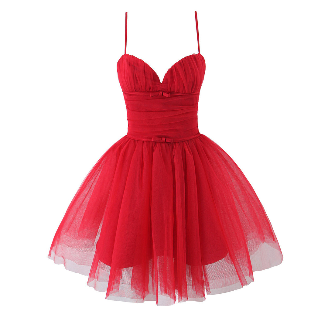 Damen Tüllballkleid mit Spitzenoberteil Drune