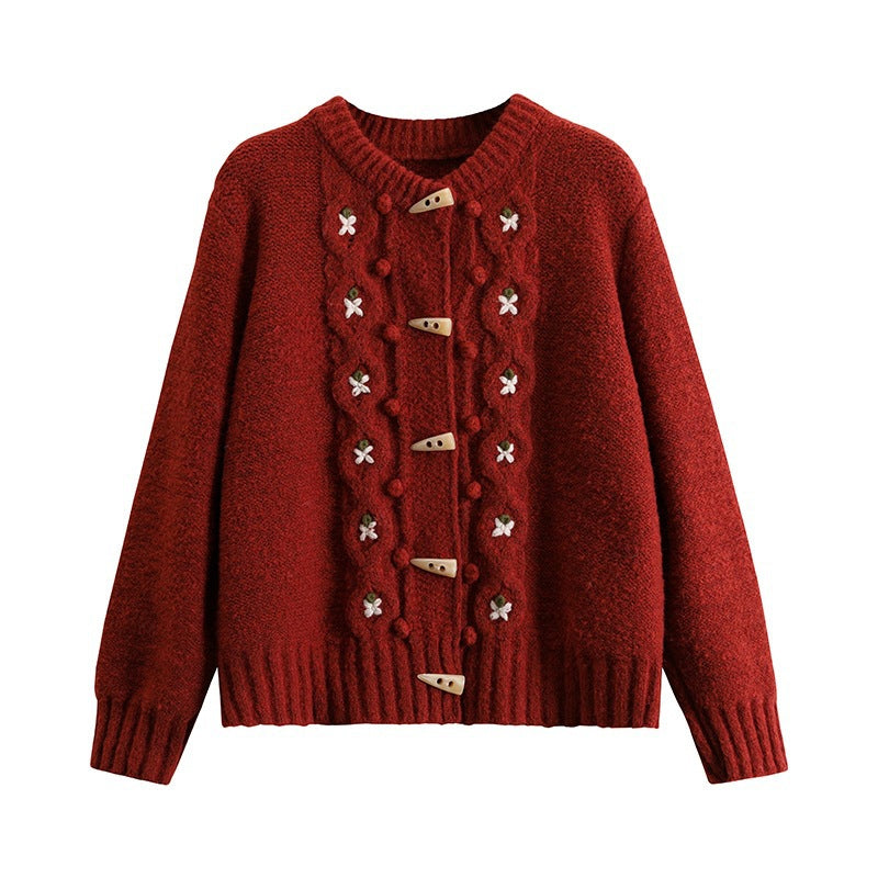 Drune | Muster Strickjacke