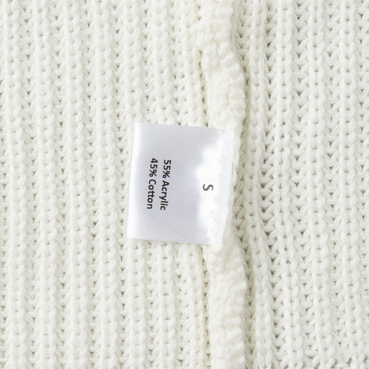 Damen Oversized Strickpullover mit lässigem Schnitt Drune
