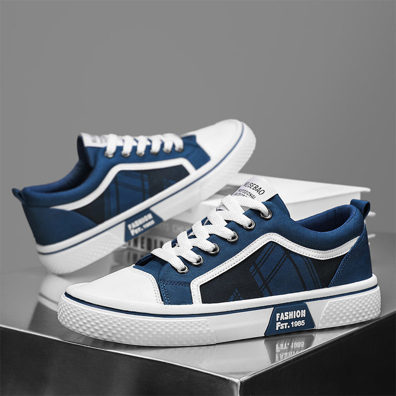 Damen Modische Low-Top Sneakers mit grafischen Akzenten Drune