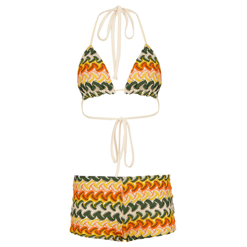 Damen Bikiniset mit angesagtem Wellenmuster und raffinierter Passform Drune