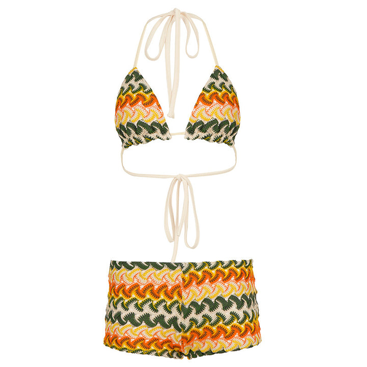 Damen Bikiniset mit angesagtem Wellenmuster und raffinierter Passform Drune