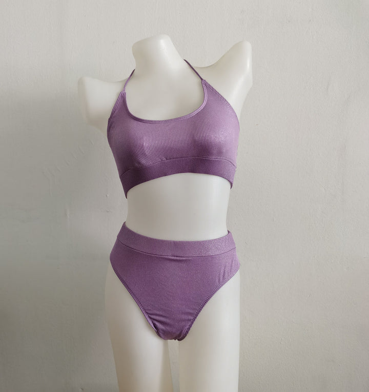 Damen Hochtaillierter Bikini mit sportlichem Schnitt Drune