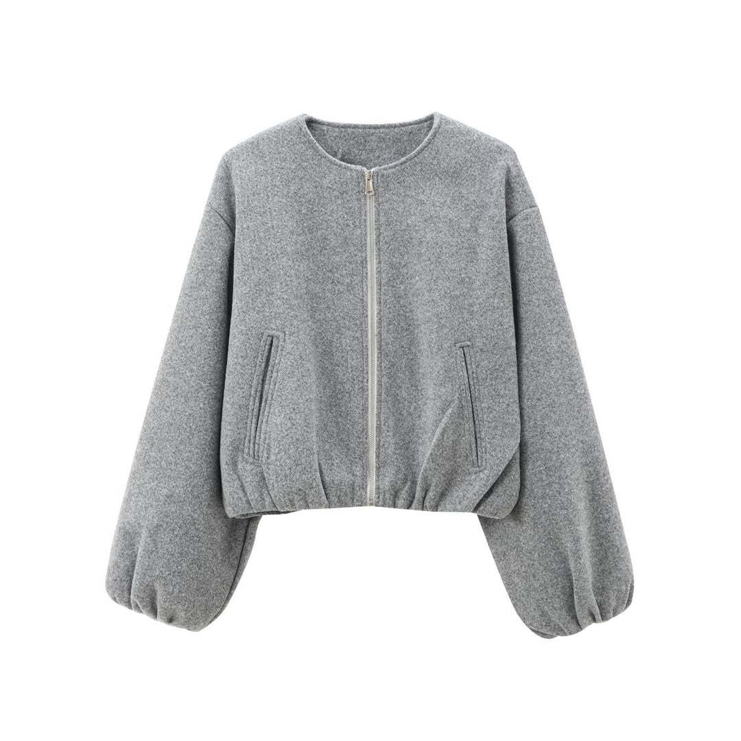 Damen Sportliche Bomberjacke