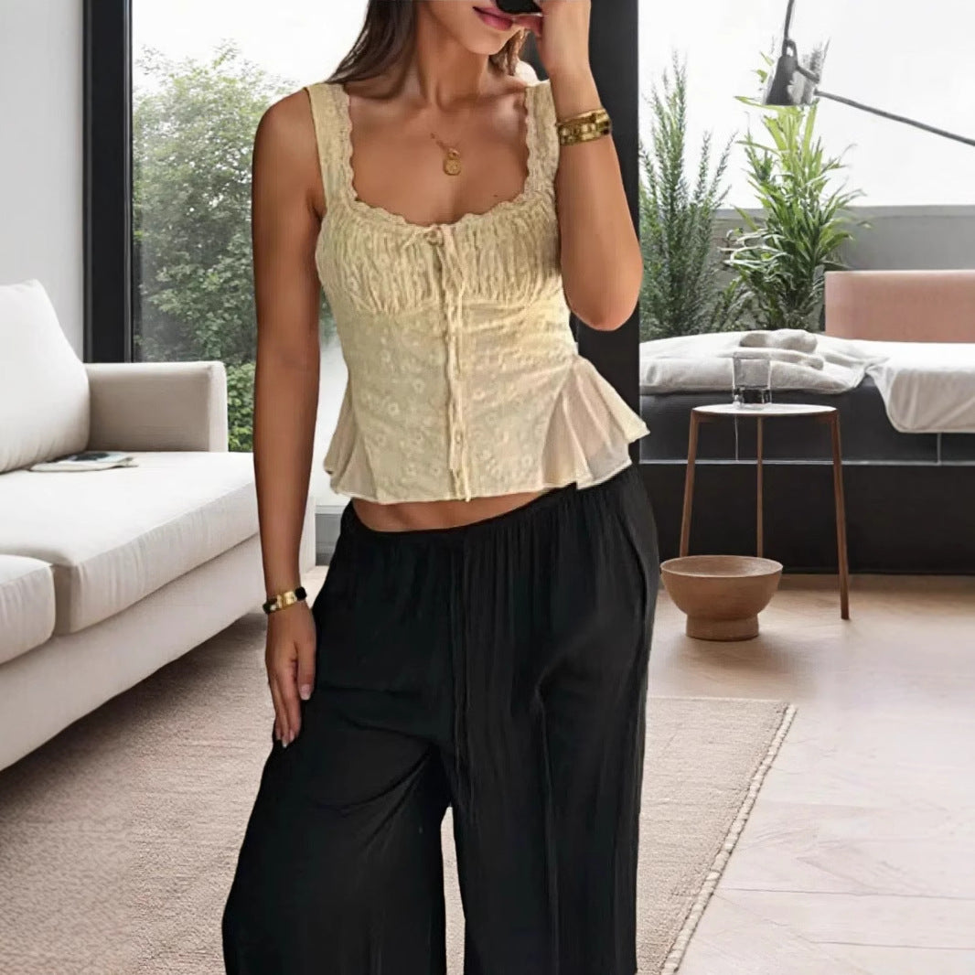 Damen elegantes Maxikleid mit schulterfreiem Design und raffinierten Rüschendetails Drune
