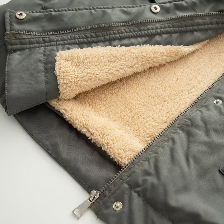 Damen Steppjacke mit kuscheligem Futter und praktischen Taschen Drune