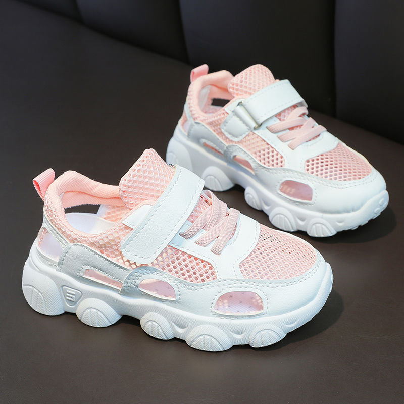 Damen Atmungsaktive Freizeitsneaker mit verstellbarem Klettverschluss und rutschfester Sohle Drune