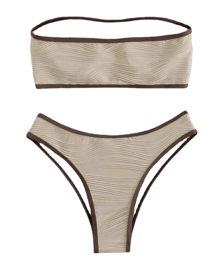 Damen Bandeau Bikini mit bequemer Passform Drune