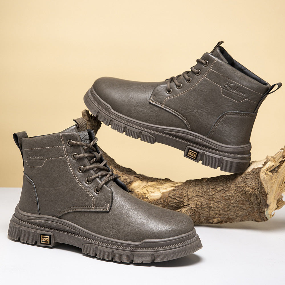 Herren Robuste und stilvolle Lederboots Drune