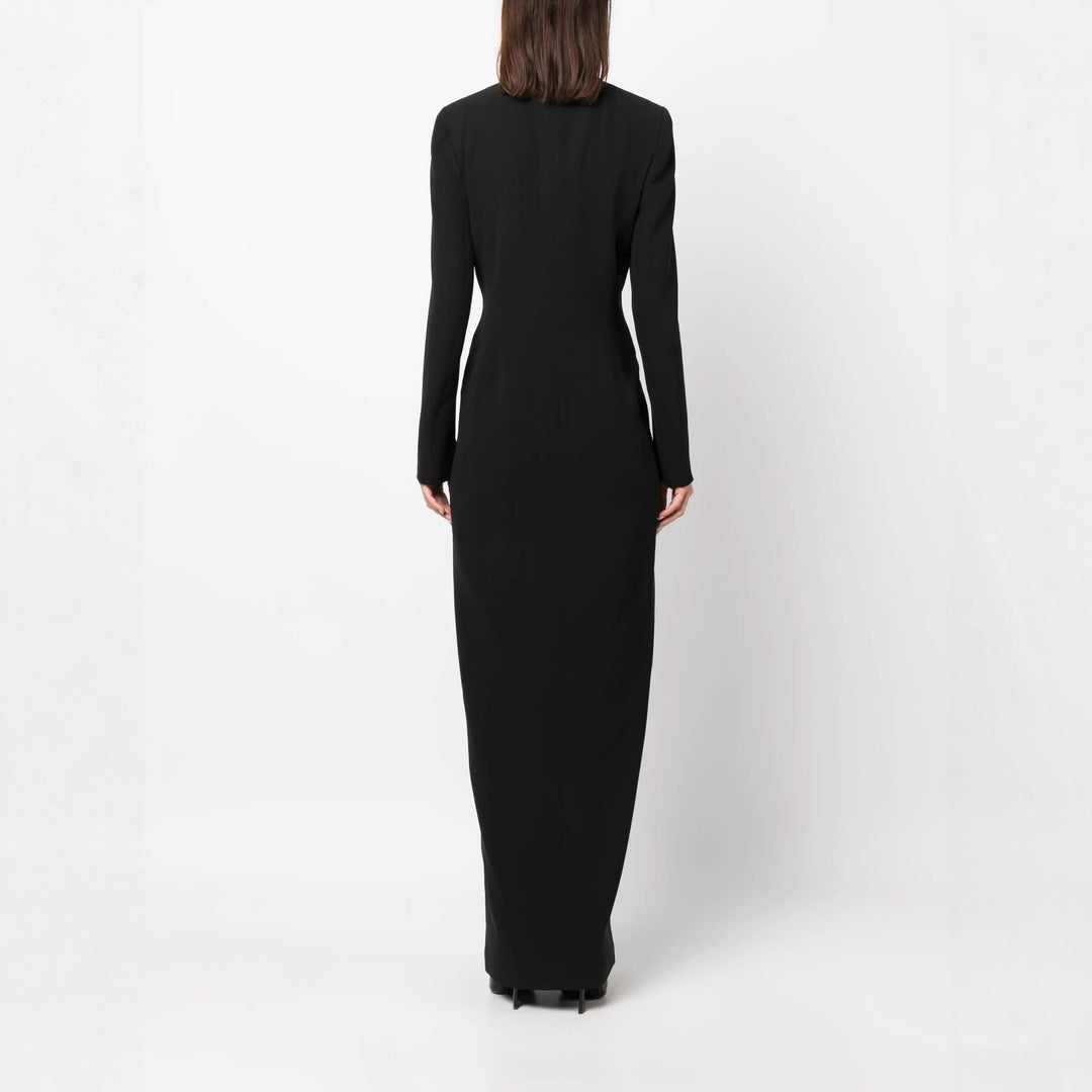 Damen Doppelreihiges Blazerkleid mit Satinrevers Drune