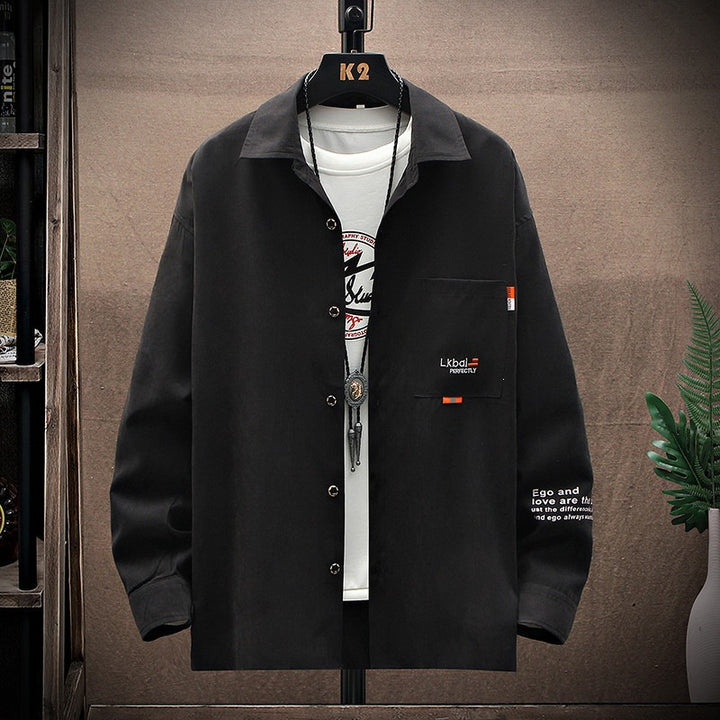 Herren Modische und vielseitige Arbeitsjacke Drune