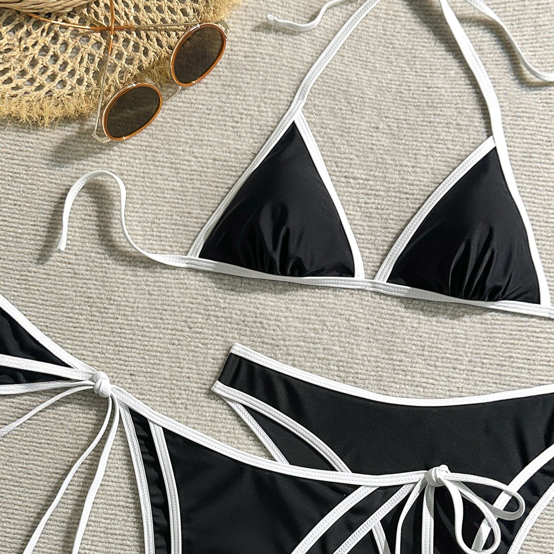 Damen Triangel-Bikini mit eleganter Bindung Drune