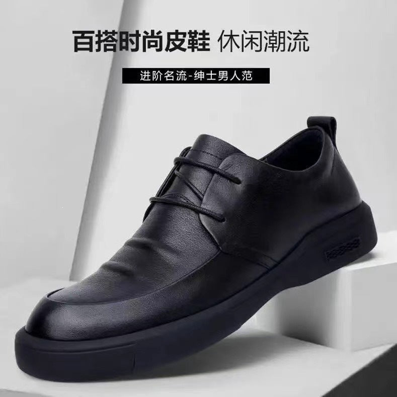 Herren Bequeme Schnürschuhe aus hochwertigem Leder Drune