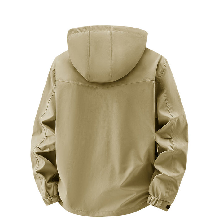 Herren Technische Wetterjacke mit abnehmbarer Kapuze Drune