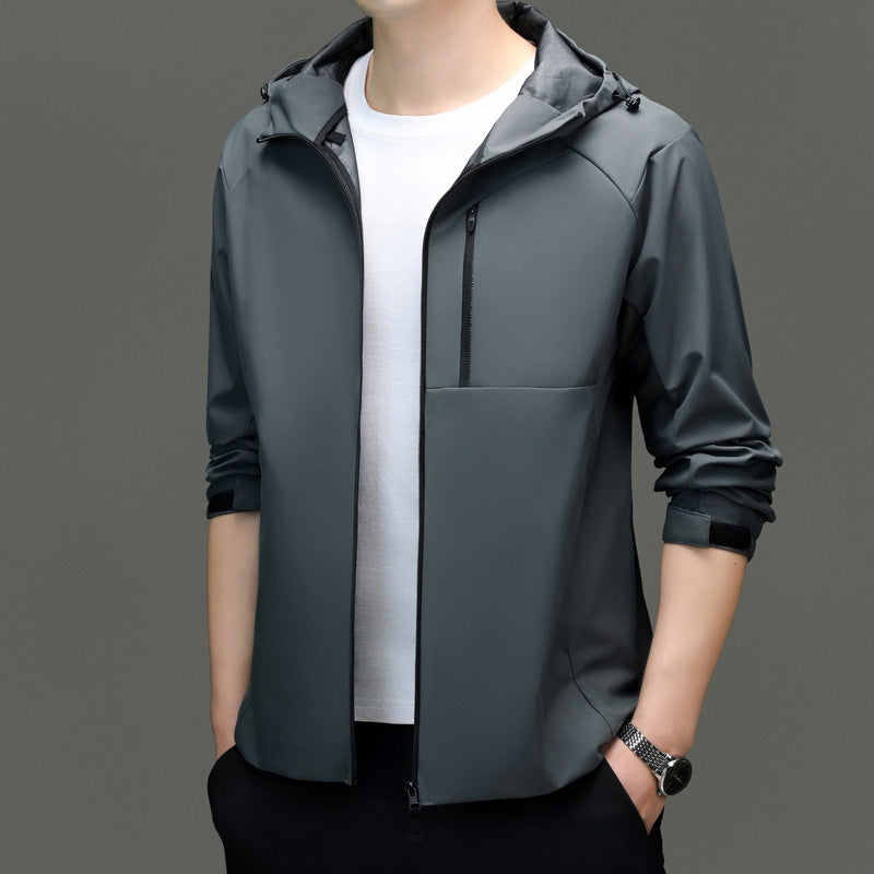 Herren Funktionsjacke mit praktischem Schnitt und atmungsaktiver Technologie Drune