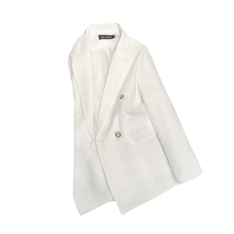 Damen Eleganter Doppelreihiger Blazer Drune