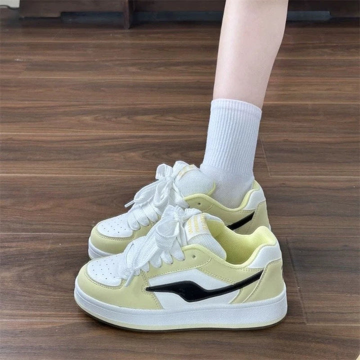 Damen Sportliche Sneakers mit Komfortpolsterung und rutschfester Sohle Drune