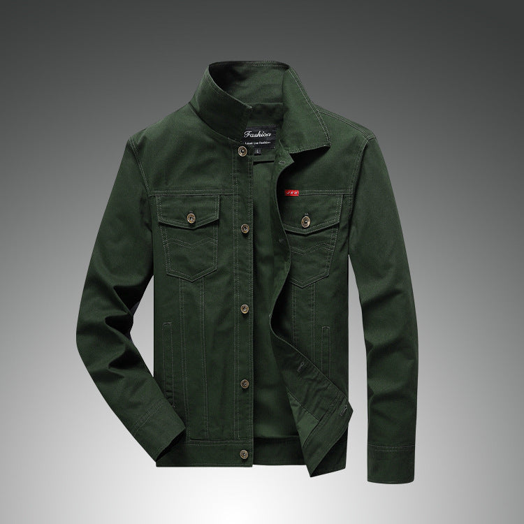 Herren Modische Utility-Jacke mit praktischen Taschen Drune