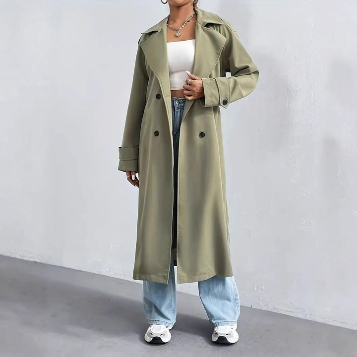 Damen Trenchcoat mit modernem Schnitt von Drune