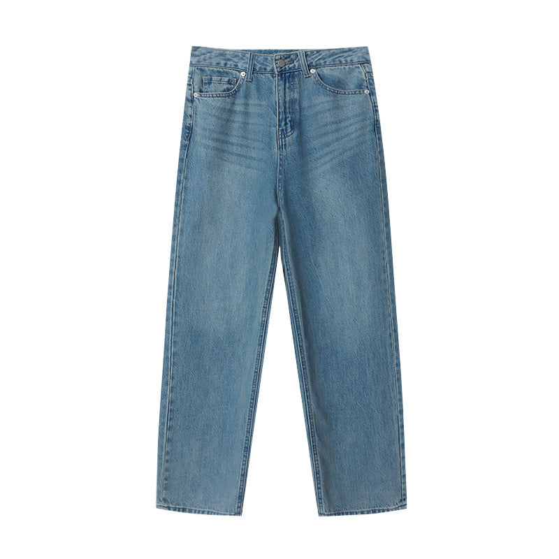 Damen Hochtaillierte weit geschnittene Jeans Drune