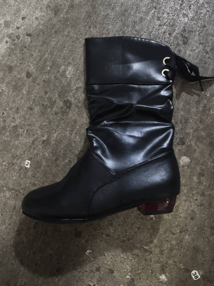 Damen modische Stiefel Drune