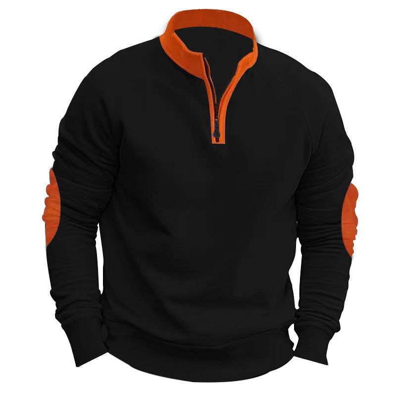 Herren Sportpullover mit Stehkragen Drune