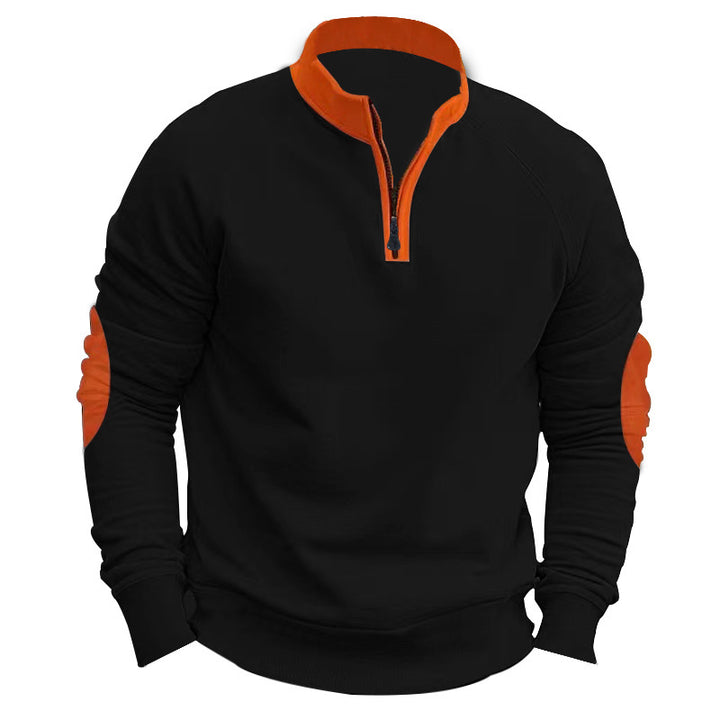 Herren Sportpullover mit Stehkragen Drune