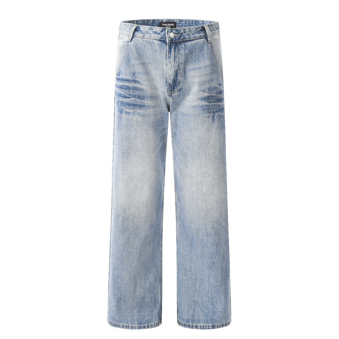 Herren Modische Weitgeschnittene Jeans Drune