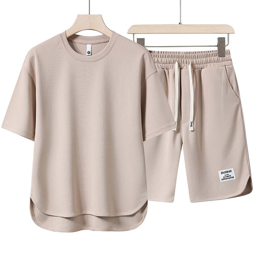 Damen lässiges Sport-Set mit praktischem Kordelzug und atmungsaktivem Material Drune