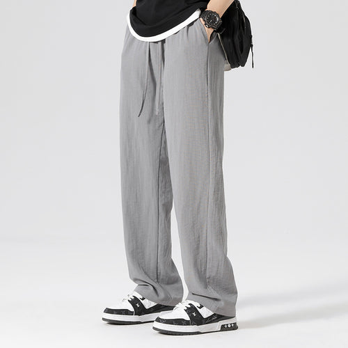 Herren Lässige Leinenhose Drune