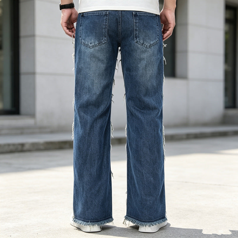 Damen Trendige Ripped Jeans Drune