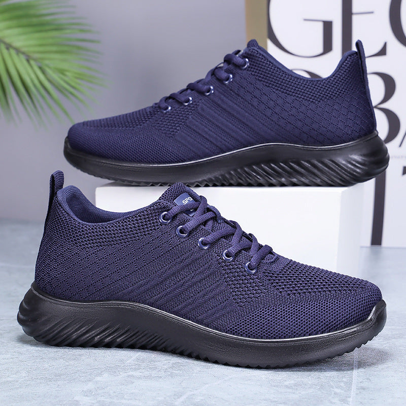 Damen Sportliche Sneakers mit atmungsaktivem Obermaterial und flexibler Laufsohle Drune