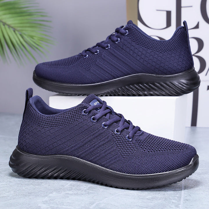 Damen Sportliche Sneakers mit atmungsaktivem Obermaterial und flexibler Laufsohle Drune
