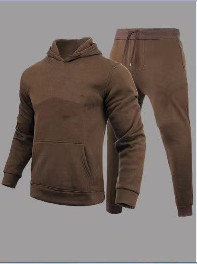 Damen Sportliches Hoodie- und Jogginghose-Set aus hochwertigem Baumwollmix Drune