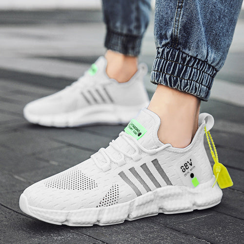 Damen Leichte und atmungsaktive Freizeitsneaker mit Flex-Sohle Drune