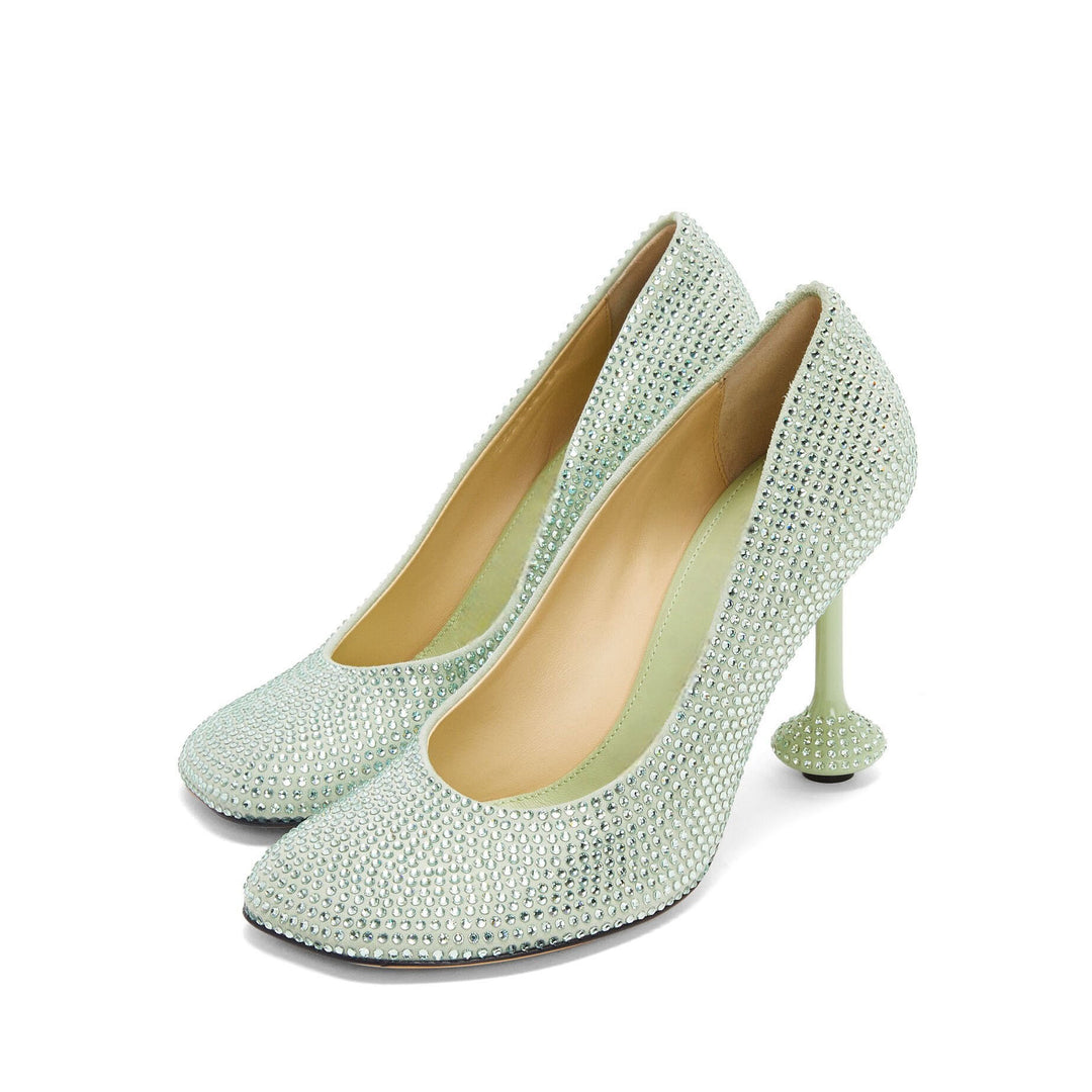 Damen Strass-besetzte High-Heel-Pumps Drune