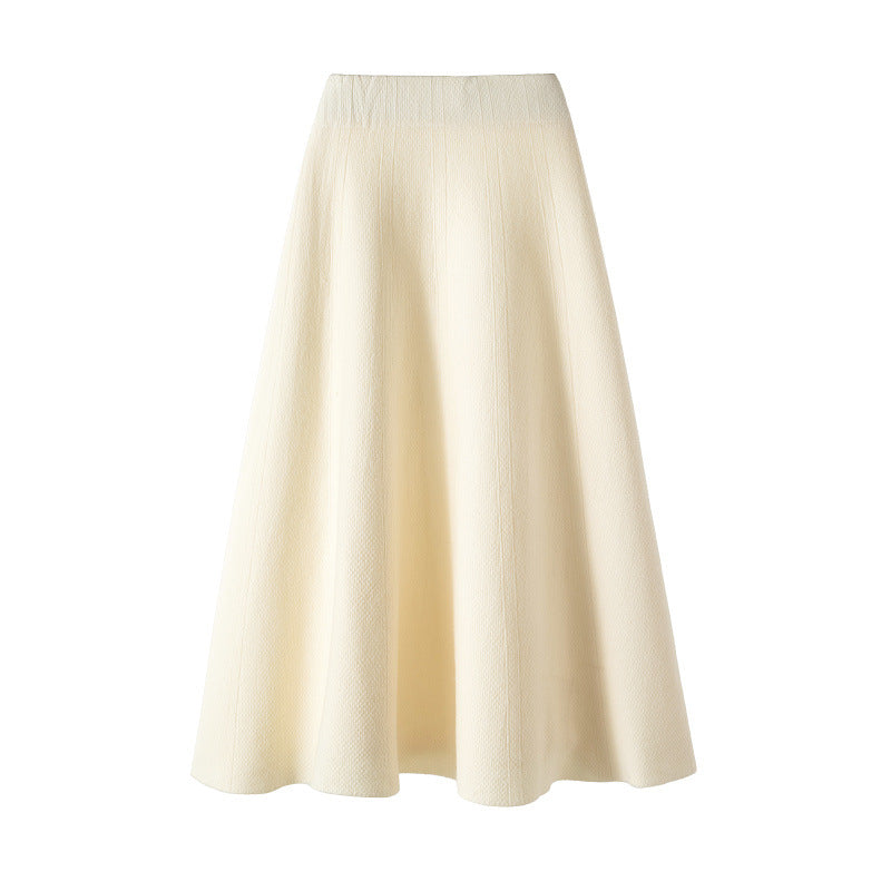 Damen Eleganter, schwingender Midi-Rock Drune