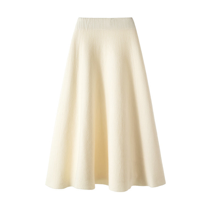 Damen Eleganter, schwingender Midi-Rock Drune