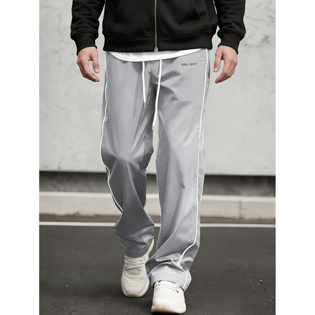 Herren Sportliche Freizeithose mit seitlichen Kontraststreifen Drune