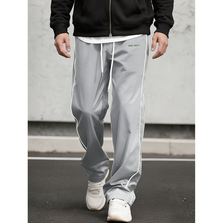 Herren Sportliche Freizeithose mit seitlichen Kontraststreifen Drune