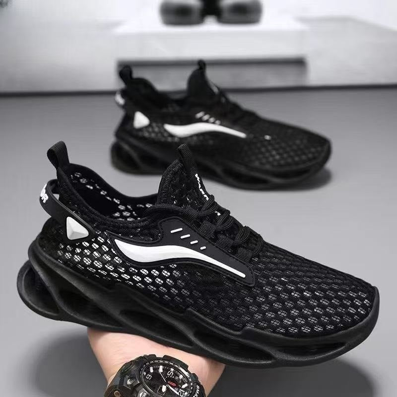 Herren Atmungsaktive Laufschuhe mit dämpfender Sohle Drune
