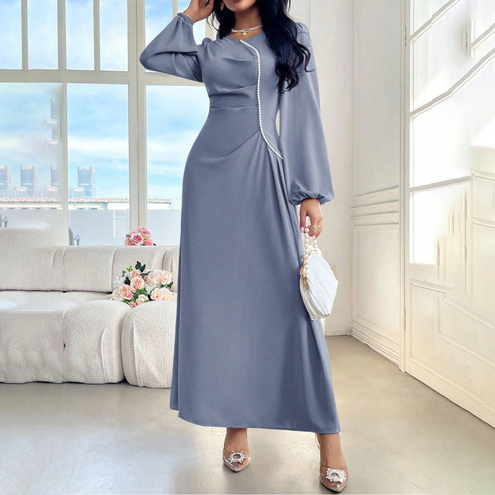 Damen Elegantes Maxikleid mit besonderem Ausschnitt Drune